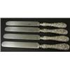Image 1 : SET OF 4 STIEFF STERLING SILVER DINNER KNIVES