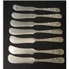 Image 1 : 7 S. KIRK & SON STERLING SILVER BUTTER SPREADS