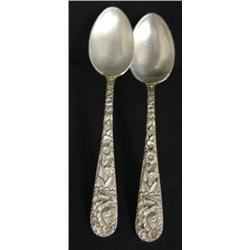 PR. OF S. KIRK & SON STERLING DEMITASSE SPOONS