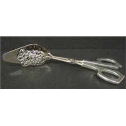 PR. OF GERMAN STERLING SERVING TONGS