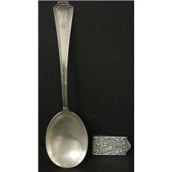2 PC. LOT OF SILVER