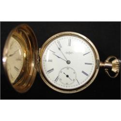 ELGIN 14 KT. YELLOW GOLD POCKET WATCH