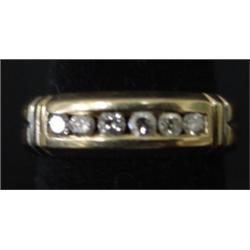 14 KT. YELLOW GOLD WEDDING BAND