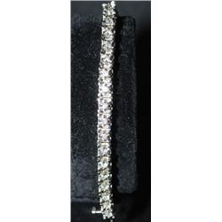 14 KT. WHITE GOLD DIAMOND TENNIS BRACELET
