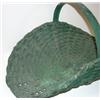 Image 2 : GREEN PAINTED FLOWER BASKET