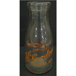 LAUREL, DELAWARE MILK BOTTLE