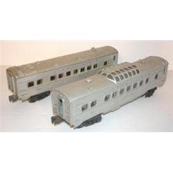 2 LIONEL LINES PASSENGER CARS