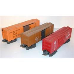 3 PC. LIONEL BOXCAR LOT