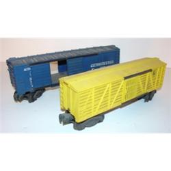 PR. OF LIONEL BOX CARS