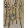 Image 2 : BRASS MARBLE TOP PLANT STAND