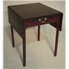 Image 1 : CHIPPENDALE WALNUT DROP LEAF WORK TABLE
