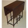Image 2 : CABINET MAKER WALNUT GATE LEG TABLE