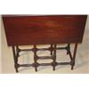 Image 3 : CABINET MAKER WALNUT GATE LEG TABLE
