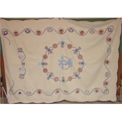 BIRD DECORATED SUMMERTIME QUILT