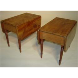 PR. OF MINIATURE SHERATON STYLE TABLES