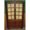 Image 1 : EASTERN SHORE HEART PINE CORNER CUPBOARD