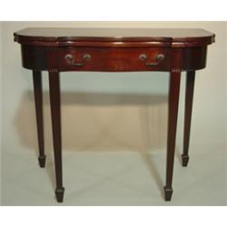 MAHOGANY GEORGETOWN GALLERIES GAME TABLE