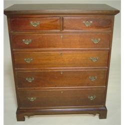 CRAFTIQUE WALNUT TALL CHEST