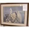 Image 1 : BATEMAN, ROBERT "EVENING LIGHT-WHITE CYRFALCON" PRINT