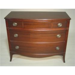 MAHOGANY THREE DRAWER CHEST