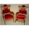 Image 1 : ORNATE 2 PC. VICTORIAN PARLOR SUITE
