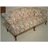 Image 1 : QUEEN ANNE STYLE CAMEL BACK SOFA