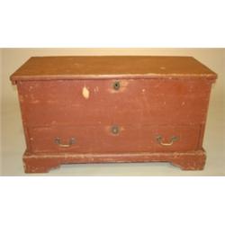 OVERPAINTED PENNSYLVANIA BLANKET CHEST
