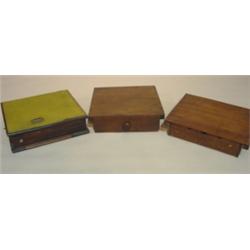 LOT OF 3 CHANGE DRAWERS