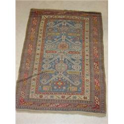 ANTIQUE PERSIAN THROW RUG