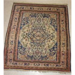 SEMI-ANTIQUE PERSIAN THROW RUG