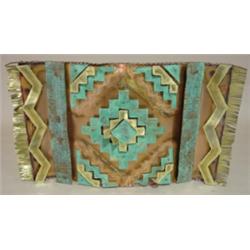 CONTEMP. COPPER WALL DECORATION