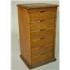 Image 1 : OAK 6 DRAWER FILE CABINET