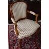 Image 1 : FRENCH UPHOLSTERED ARM CHAIR