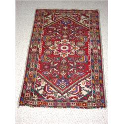 SEMI-ANTIQUE ORIENTAL THROW RUG