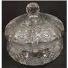 Image 1 : AMERICAN BRILLIANT CUT GLASS CANDY DISH