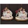 Image 2 : PR. OF PORCELAIN FIGURAL LAMPS