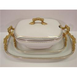 133 PCS. OF POUYAT LIMOGES PORCELAIN