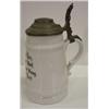 Image 2 : GERMAN STEIN WITH RELIEF SOLDIER DEC. IN BOTTOM