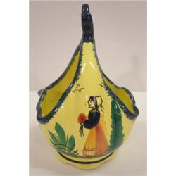 QUIMPER HANDLED BASKET