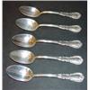 Image 1 : SET OF 5 STERLING TEA SPOONS