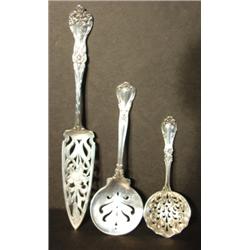 3 PC. LOT OF STERLING SILVER UTENSILS