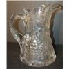 Image 3 : AMERICAN CUT GLASS WATER PITCHER