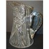 Image 1 : AMERICAN CUT GLASS WATER PITCHER
