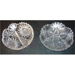 PR. OF AMERICAN CUT GLASS BOWLS