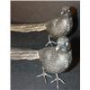 Image 2 : PR. OF ORNATE SILVERPLATE FIGURAL PHEASANTS