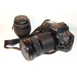 MINOLTA MAXXUM 550SI CAMERA WITH EXTRA LENS