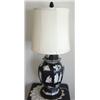 Image 1 : PORCELAIN TABLE LAMP DEC. WITH CLASSICAL FIGURES