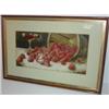 Image 1 : PRINT OF STRAWBERRY STILL LIFE
