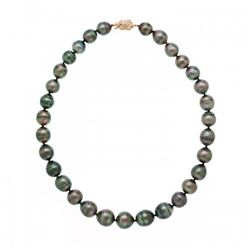 11.0-14.0mm Tahitian Black Pearl Necklace