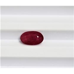2.60ct Oval Shape Ruby Dimension- 10.5x6.4x4